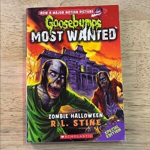 Goosebumps Most Wanted Zombie Halloween by R.L. Stine